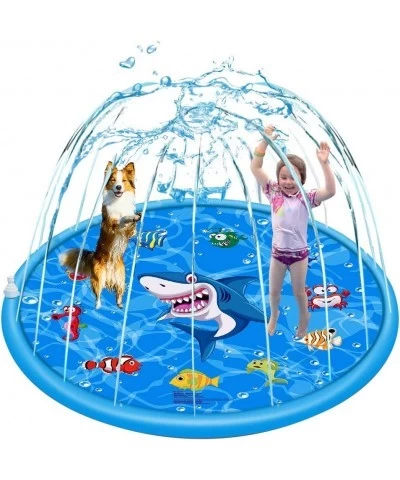 Sprinkler for Kids/Toddlers Splash Pad Outdoor Water Toy 60'' Outdoor Water Toys Fun for Boys Girls Children Dogs Kiddie Baby...