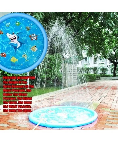 Sprinkler for Kids/Toddlers Splash Pad Outdoor Water Toy 60'' Outdoor Water Toys Fun for Boys Girls Children Dogs Kiddie Baby...