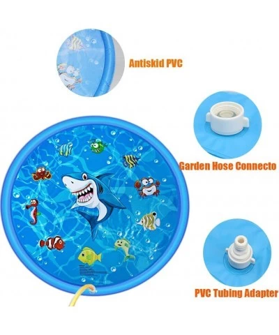 Sprinkler for Kids/Toddlers Splash Pad Outdoor Water Toy 60'' Outdoor Water Toys Fun for Boys Girls Children Dogs Kiddie Baby...