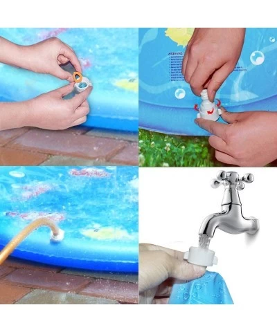 Sprinkler for Kids/Toddlers Splash Pad Outdoor Water Toy 60'' Outdoor Water Toys Fun for Boys Girls Children Dogs Kiddie Baby...