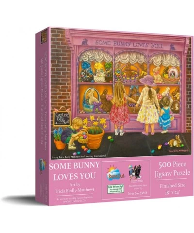 Some Bunny Loves You 500 pc Jigsaw Puzzle $35.04 Jigsaw Puzzles