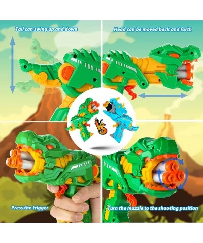 Dinosaur Toy Guns for Toddlers Age 3-5 Dino Blaster Guns Toys for Kids Outdoor Games Party Cool Birthday Gifts for 3 4 5 6 7 ...