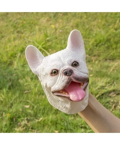 Dog Hand Puppets Labrador & Husky & French Bulldog 3 pcs Latex Animal Toys Realistic Puppets Gift for Kids $29.94 Hand Puppets