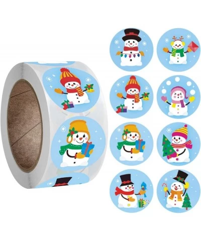 500 Pcs Adorable Roll Christmas Stickers Merry Christmas Stickers for Xmas Party Favors for Boy and Girls Christmas Themed No...