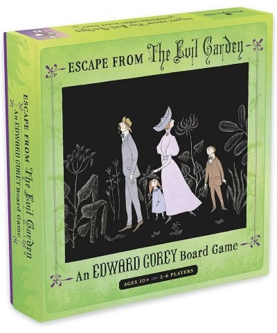 Escape from The Evil Garden: an Edward Gorey Board Game for 2-6 Players (Pomegranate) $49.94 Board Games