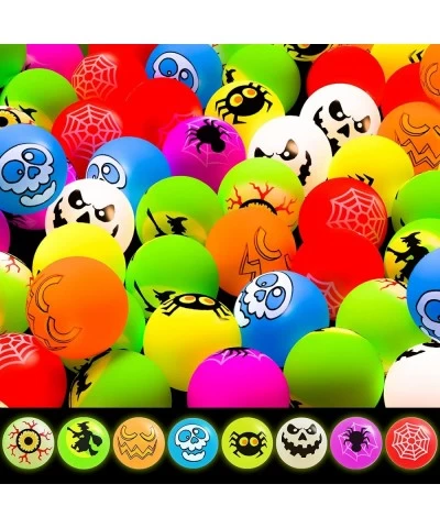 Halloween Party Favors for Kids Glow in the Dark Bouncy Balls Halloween Toys Goodies Bouncing Toy Bulk Trick or Treating Priz...