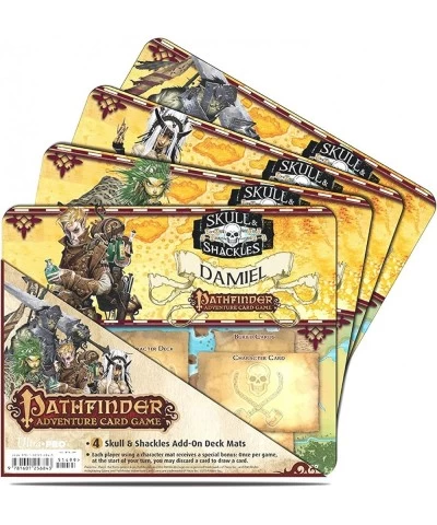 Pathfinder Skull and Shackles Character Mat (4-Pack) $27.20 Game Accessories