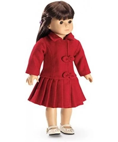 Red Wool Coat - Fits 18" American Girl Dolls $48.75 Doll Accessories