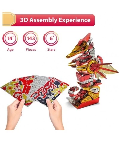 3D Metal Puzzle Mechanical Hippocampus Metal Model Kits DIY Challenge 3D Puzzles for Adults Brain Teaser Assembly Puzzle Art ...