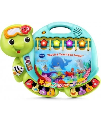 Touch and Teach Sea Turtle Interactive Learning Book Green $38.56 Electronic Learning & Education Toys