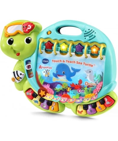 Touch and Teach Sea Turtle Interactive Learning Book Green $38.56 Electronic Learning & Education Toys