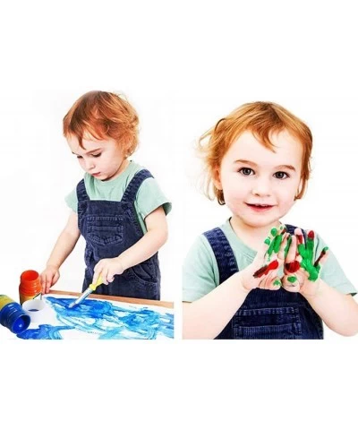 Safe Finger Paint Set for Kids Toddlers Non-Toxic Finger Painting Set Washable Art Painting Supplies Gift for Kids Age 3 4 5 ...