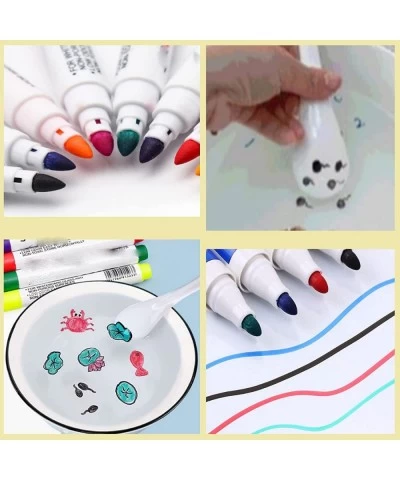 Magical Water Painting Pen Magic Doodle Drawing Pens 8/12 Colors Set Painting Floating Marker Pens Doodle Water Floating Pens...