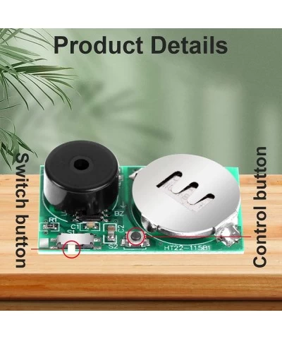 4 Pieces Random Noise Maker Pranks for Adults Annoying PCB The Prank Device Prank Stuff Annoying Mini PCB Beeping Prank Small...