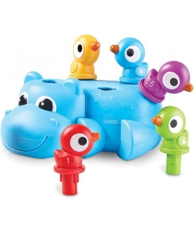 Huey The Fine Motor Hippo Fine Motor Toy for Toddlers Develops Counting and Color Recognition Educational Toys for Toddlers 7...