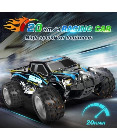 Remote Control Car 4WD High Speed Off Road RC Monster Car All Terrains Vehicle Truck with Rechargeable Battery for Boys Kids ...