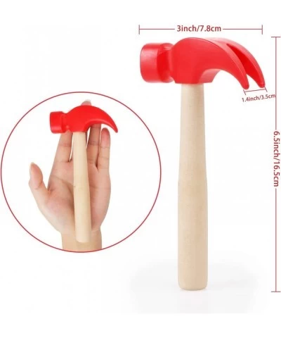 Wooden Hammer Toys Simulation Hammers Maintenance Tools Educational Toys for Kids Birthday Party Games Supplies $14.67 Early ...