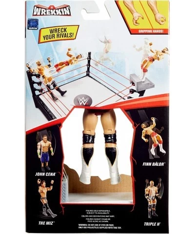 WWE Wrekkin’ 6-inch Action Figure with Pull-Back Activated Move Like Slamming Punching or Kicking Lock Tight Grip & Wreckable...