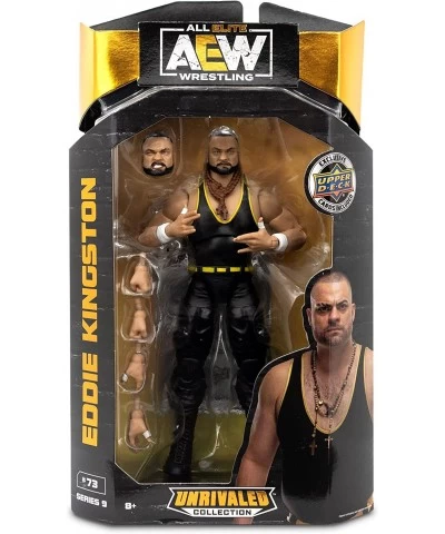 Eddie Kingston - AEW Unrivaled 9 Toy Wrestling Action Figure $41.32 Action Figures