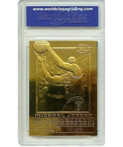 Michael Jordan 1996-97 Credentials EX-2000 Signature Series Graded GEM-MT 10 Refractor 23-KT Gold Card! $57.48 Trading Cards ...