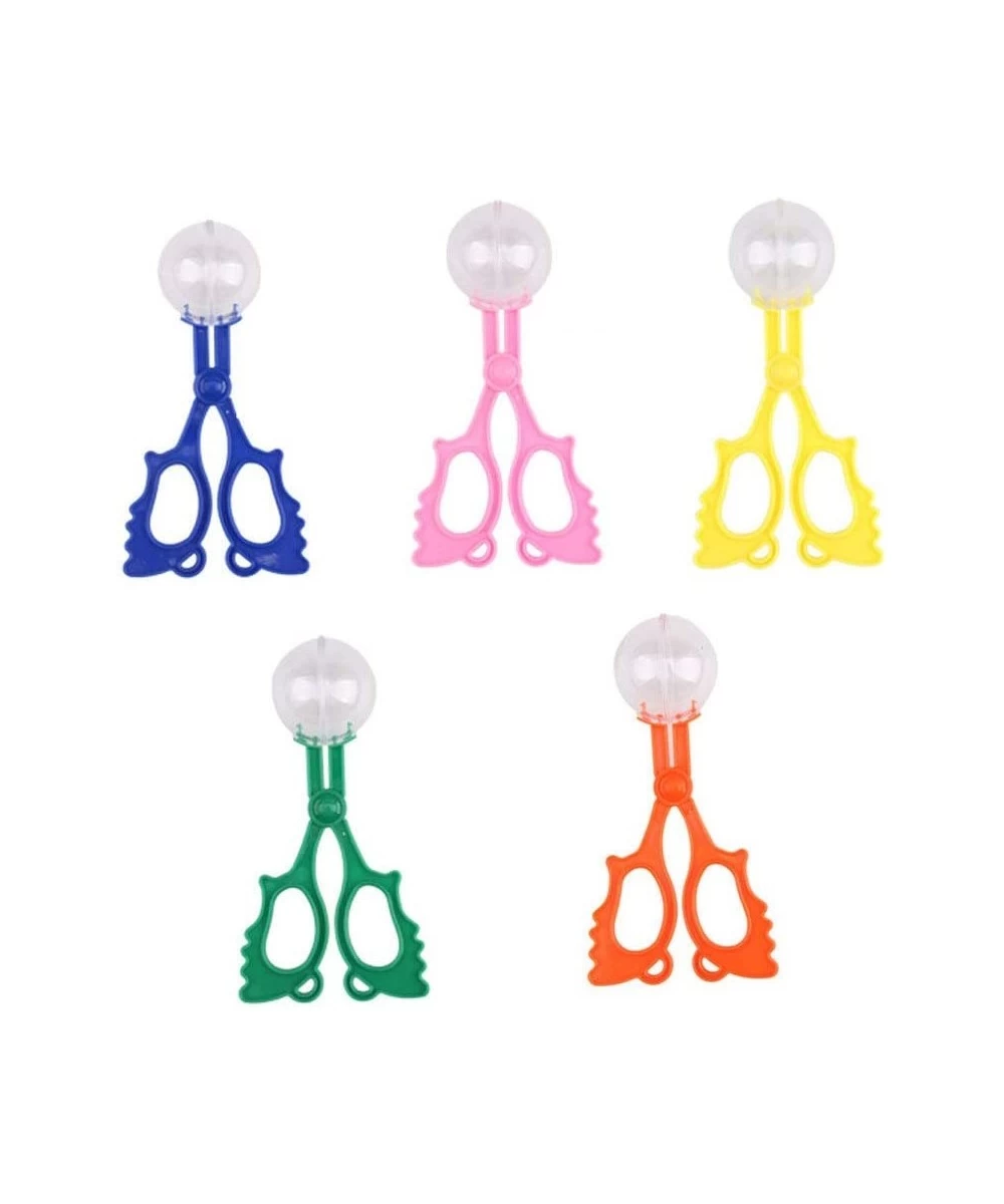 5pcs Handy Scoopers Bug Insects Catcher Scissors Tongs Tweezers s for Kids (Blue Pink Orange Yellow Green Style Mixed) $20.63...