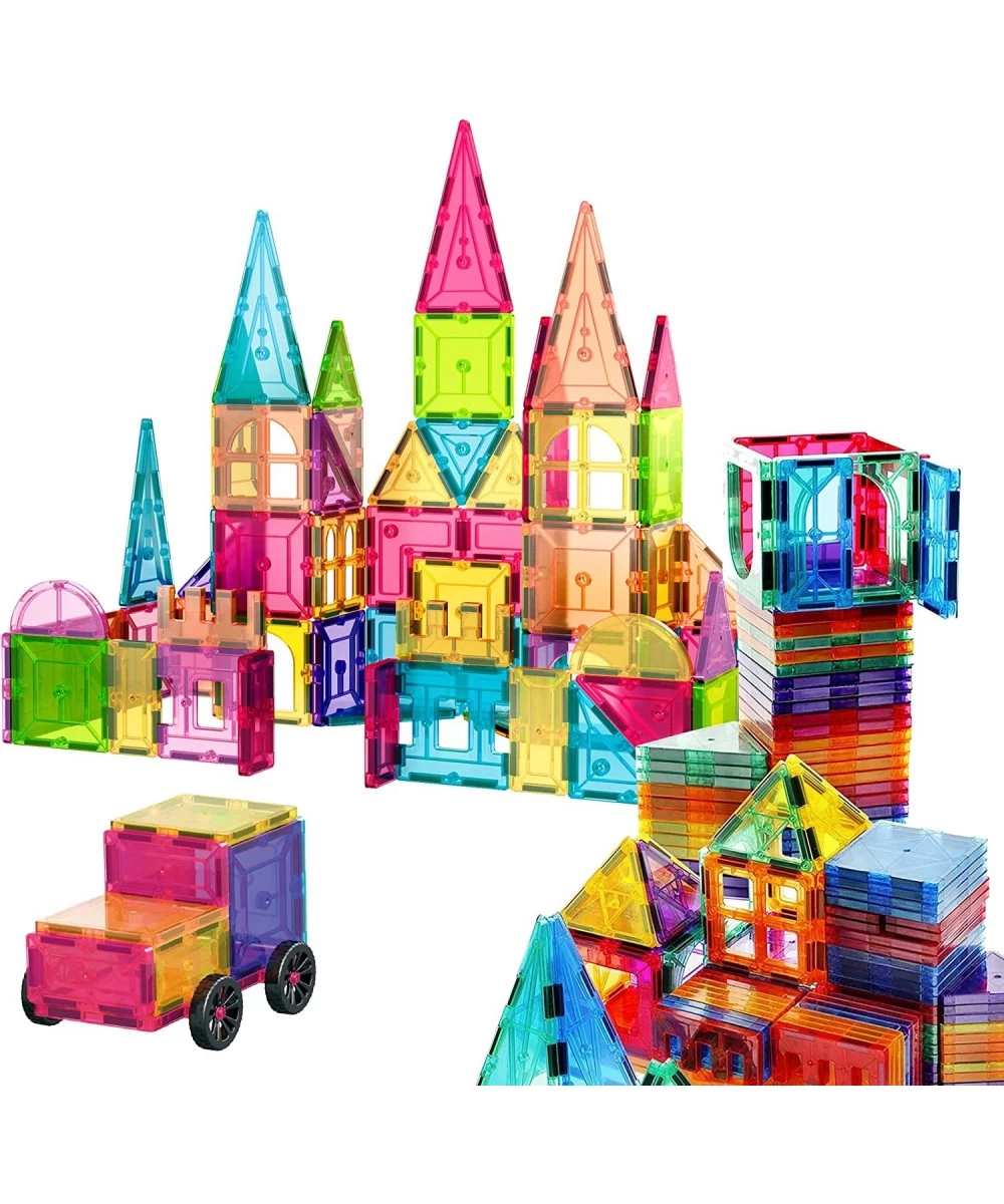 ST4 Kids Magnet Toys Magnetic Tiles 112 PCs 3D Building Blocks STEM Construction Playboards Creativity Imagination Recreation...