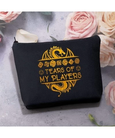 Tears Of My Players Funny RPG Gamer Cosmetic Bag d20 Dice Gift (tears of players bl) $24.74 Game Accessories