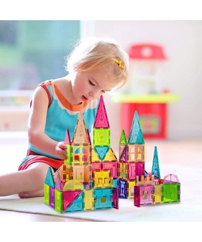 ST4 Kids Magnet Toys Magnetic Tiles 112 PCs 3D Building Blocks STEM Construction Playboards Creativity Imagination Recreation...