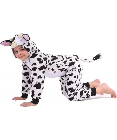 Cat Onesie Monkey Onesie Cow Onesie Unisex Kids Fleece Animal Onesie Costumes $41.39 Kids' Costumes