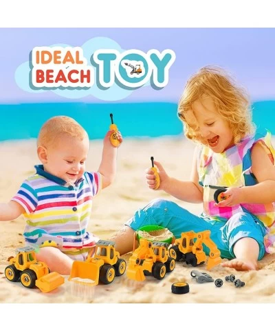 Construction Toys for 3-6 Year Old Boys Girls DIY Toys Cars Take Apart Toys Trucks Construction Digger Toys for Kids Gifts fo...