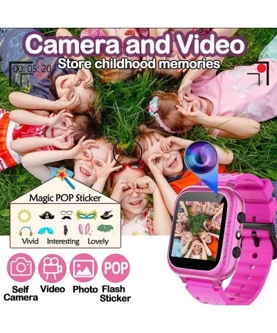 Kids Smart Watches Kids Smart Game Watch with 26 Puzzle Games HD Touch Screen Camera MP3 Player Pedometer Alarm Calculator 12...