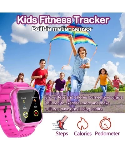 Kids Smart Watches Kids Smart Game Watch with 26 Puzzle Games HD Touch Screen Camera MP3 Player Pedometer Alarm Calculator 12...