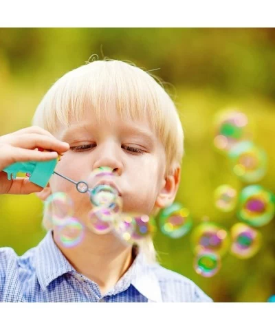 24 Pcs Dinosaur Bubble Wands Mini Bubble Wands Party Favors for Themed Birthday Outdoors Activity Summer Party Easter Bubble ...