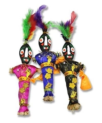 1 Authentic New Orleans Voodoo Doll - Assorted Colors $19.54 Gags & Practical Joke Toys