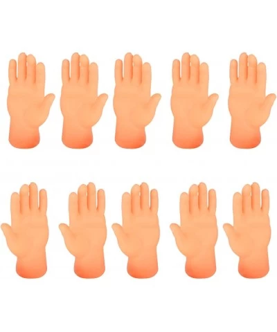 10Pcs Little Hands Finger Puppets Mini Plastic Hands for Fingers Doll Hands Little Hands on a Stick Miniature Small Hands Tic...