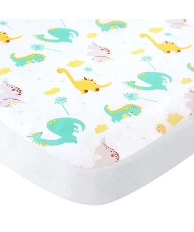 Pack and Play Sheets 2 Pack Mini Crib Sheets Stretchy Pack n Play Playard Fitted Sheet Compatible with Graco Pack n Play Soft...