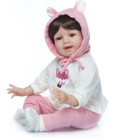 Reborn Baby Doll Clothes for 20- 23 inch Reborn Doll Pink Fox Outfit Accessories 6pcs $41.73 Doll Accessories