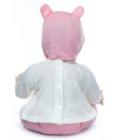 Reborn Baby Doll Clothes for 20- 23 inch Reborn Doll Pink Fox Outfit Accessories 6pcs $41.73 Doll Accessories