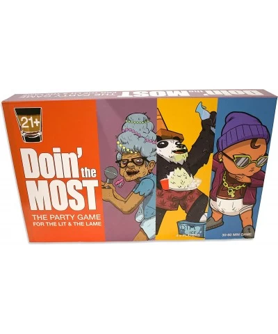 Doin' The Most- The Slang-Based Social Game Orange 5.9 x 9.3 x 1.4 $23.83 Card Games