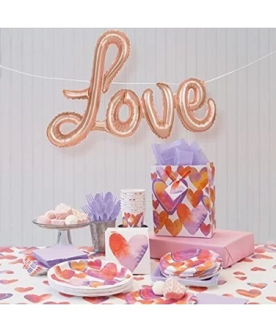 58561 Watercolor Hearts Valentine's Day | Paper | Beverage Napkins | 16ct $13.79 Kids' Party Tableware