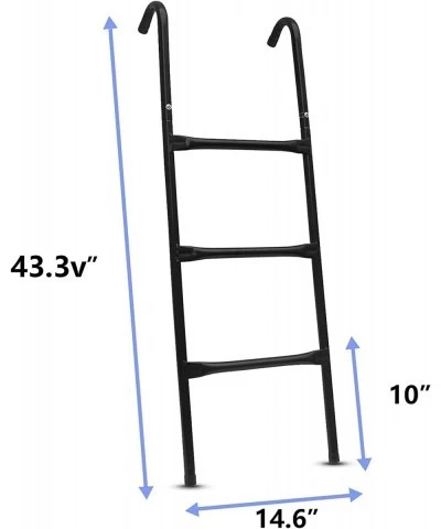 Universal Trampoline Ladder Trampoline Ladder with 2/3 Platform Steps for Kids and Adult $70.45 Trampolines & Accessories