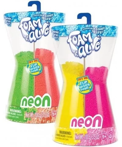 Foam Alive Neon Hourglass $16.80 Kids' Art Clay & Dough