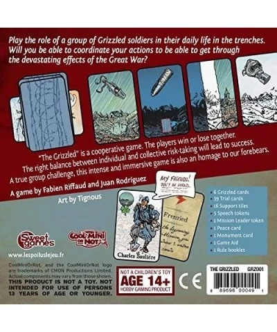 The Grizzled Cooperative Card Game $42.47 Card Games