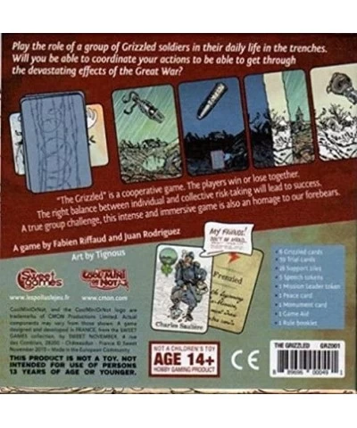 The Grizzled Cooperative Card Game $42.47 Card Games