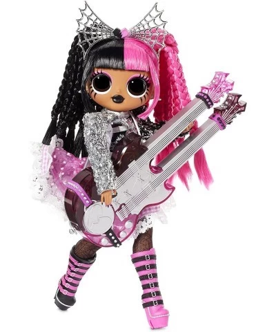 LOL Surprise OMG Remix Rock Metal Chick Fashion Doll with 15 Surprises Including Electric Guitar Outfit Shoes Stand Lyric Mag...