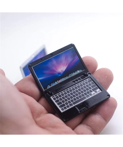 Dollhouse Decoration Accessories 6 Pack 1/12 1/6 Dollhouse Miniature Scene Model Mini Laptop Tablet and Smart Phone Scene Mod...