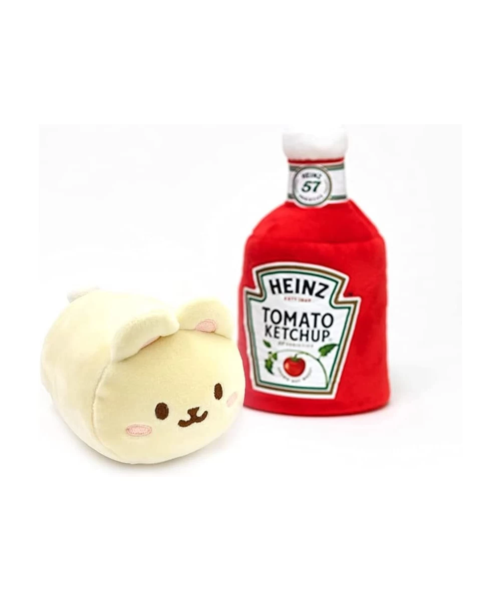 x Heinz Bunny Plush with Tomato Ketchup Toy Blanket Small 6" Bunniroll $31.10 Plush Figure Toys