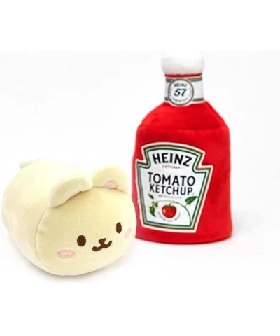 x Heinz Bunny Plush with Tomato Ketchup Toy Blanket Small 6" Bunniroll $31.10 Plush Figure Toys