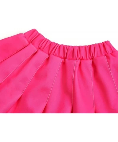 Girls Cheerleader Costume Cheerleading Dress for Halloween Party Pink $33.87 Kids' Costumes