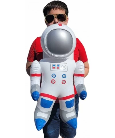 Outer Space Mission - Inflatable Astronaut & Space Shuttle (Set of 2) Self Standing Cosmos Exploration Mission Inflate Cosmon...